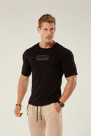 Camiseta Cotton Tag Army - Preto