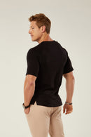 Camiseta Cotton Tag Army - Preto