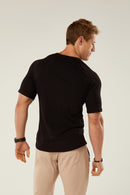 Camiseta Cotton Tag Army - Preto