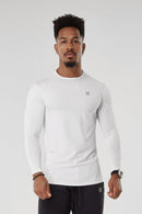Camiseta Manga Longa Dry Fit - Branco