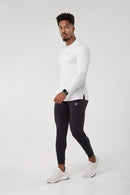 Camiseta Manga Longa Dry Fit - Branco