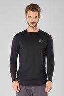 Camiseta Manga Longa Dry Fit - Preto