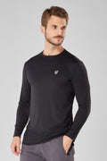 Camiseta Manga Longa Dry Fit - Preto