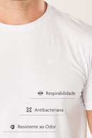 Camiseta Tech Modal Army - Branco
