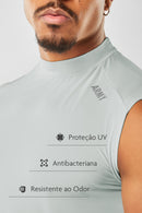 Regata Dry Army Neck - Gelo