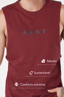 Regata Minimalist Army - Vinho