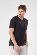 Camiseta Athleisure Dry Fit Gola V - Preto