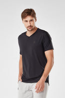 Camiseta Athleisure Dry Fit Gola V - Preto
